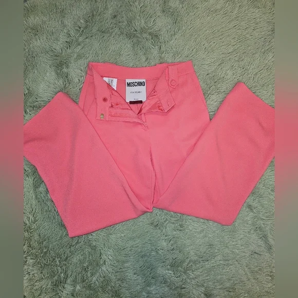 Moschino Ikram Aeffe Spa Women Trousers Pants Size 4 - Picture 7 of 14